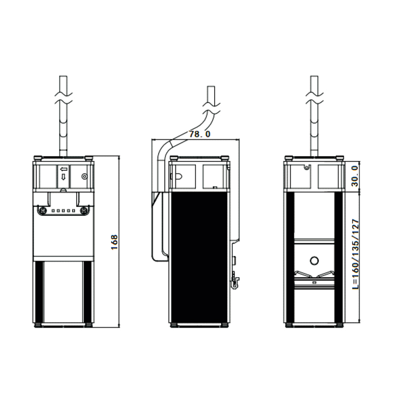 节省空间风扇加热器RHL 120系列